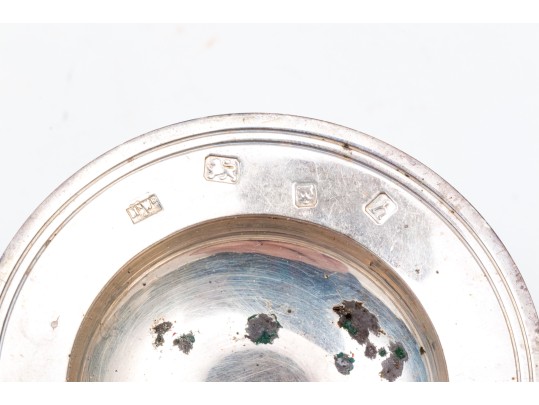 Pair Of Modern English Sterling Silver Pin Trays 