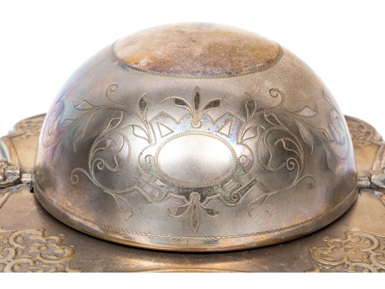 Two Antique Silverplate Table Wares