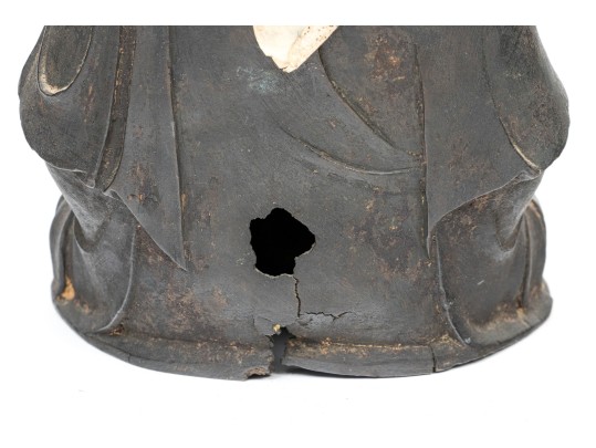 Chinese Bronze Buddha, Ming Dynasty, Ca. 16th C. 