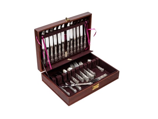 Wallace Sterling Silver Partial Flatware Service, 