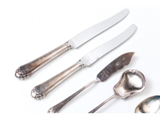 Vintage Gorham Partial Silverplate Flatware Service, Cased