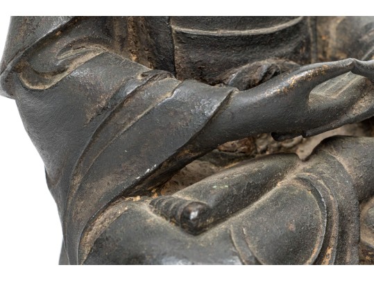 Chinese Bronze Buddha, Ming Dynasty, Ca. 16th C. 