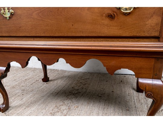 Queen Anne Cherrywood Chest On Frame, The Case Pennsylvania, Circa 1780