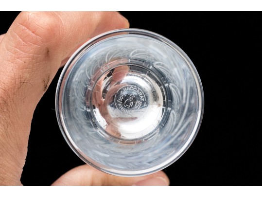 Two Baccarat Cylindrical Flower Vases