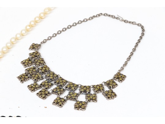 Large Collection Of Vintage Costume Jewelry And Accessories