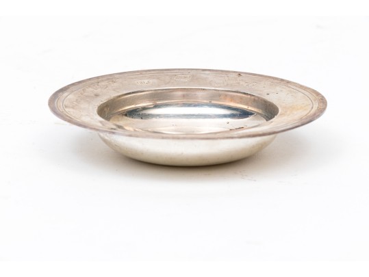 Pair Of Modern English Sterling Silver Pin Trays 