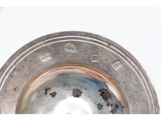 Pair Of Modern English Sterling Silver Pin Trays 