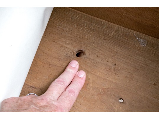 Queen Anne Cherrywood Chest On Frame, The Case Pennsylvania, Circa 1780