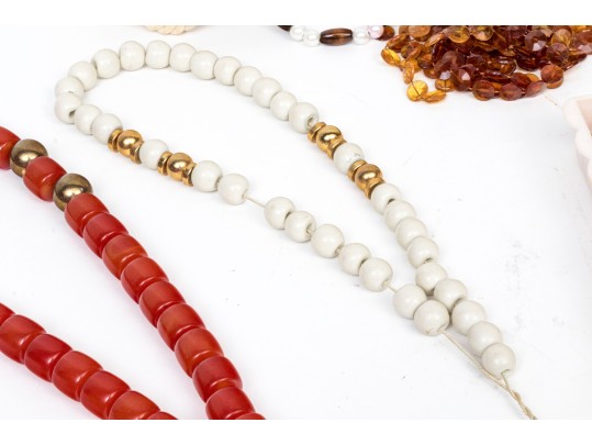 Large Collection Of Vintage Costume Jewelry And Accessories