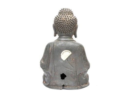 Chinese Bronze Buddha, Ming Dynasty, Ca. 16th C. 