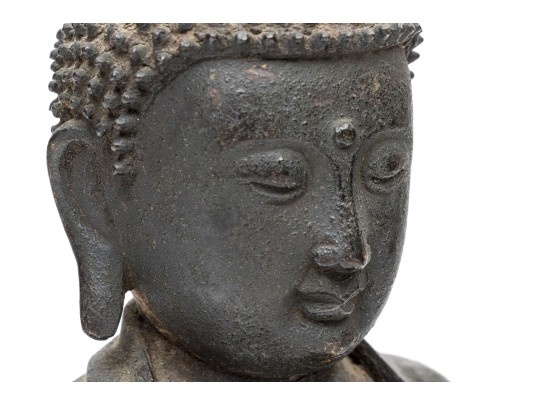 Chinese Bronze Buddha, Ming Dynasty, Ca. 16th C. 