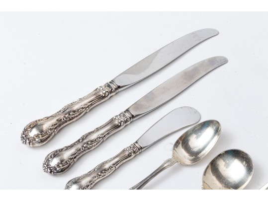 Wallace Sterling Silver Partial Flatware Service, 