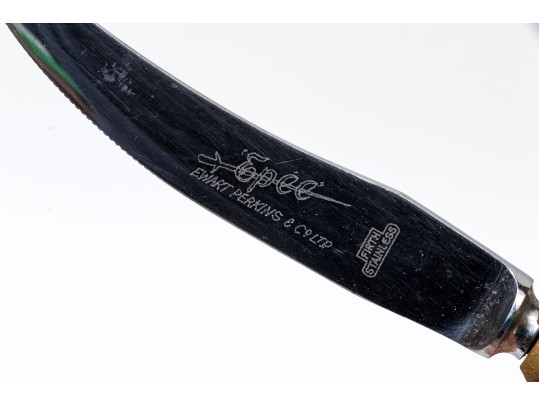 Three Sets Of Of Vintage Carving And Serving Flatware