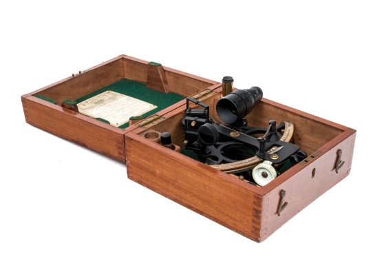 Vintage Henry Hughes & Son Ltd. London, Huson, The Sextant No. 31246 