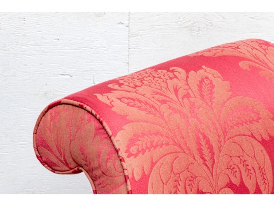 Chippendale Mahogany Upholstered Camel-Back Sofa, Circa 1775