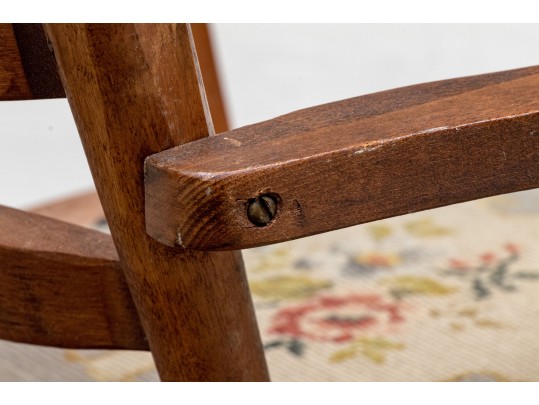 Provincial Birchwood Ladder-Back Youth's Rocker, American, Late 19th/Early 20th Century