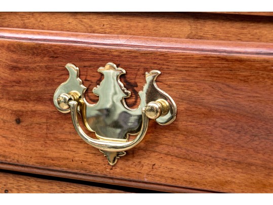 Queen Anne Cherrywood Chest On Frame, The Case Pennsylvania, Circa 1780