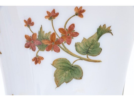 Pair Of Antique Decorated 16