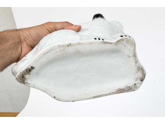 Collection Of Three Staffordshire Dog Figures