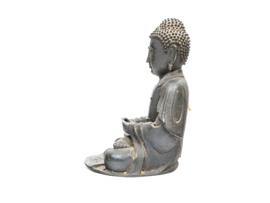 Chinese Bronze Buddha, Ming Dynasty, Ca. 16th C. 