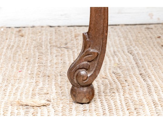 Antique Carved Walnut Glove Stand, Ca. 1920