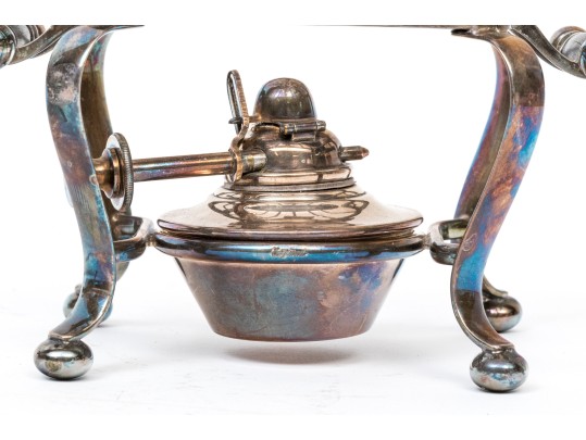 Two Antique Silverplate Table Wares