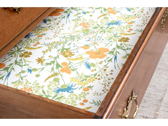 Queen Anne Cherrywood Chest On Frame, The Case Pennsylvania, Circa 1780