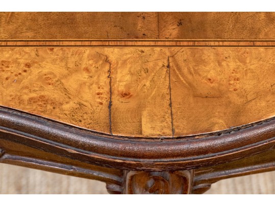 Antique Carved Walnut Glove Stand, Ca. 1920