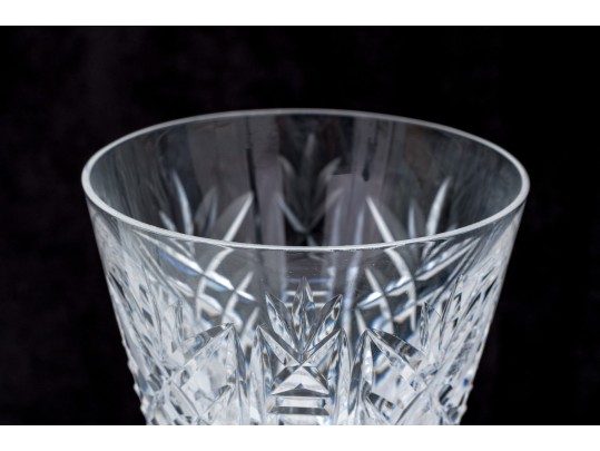 Set Of Five Waterford Clare White Wine Glasses