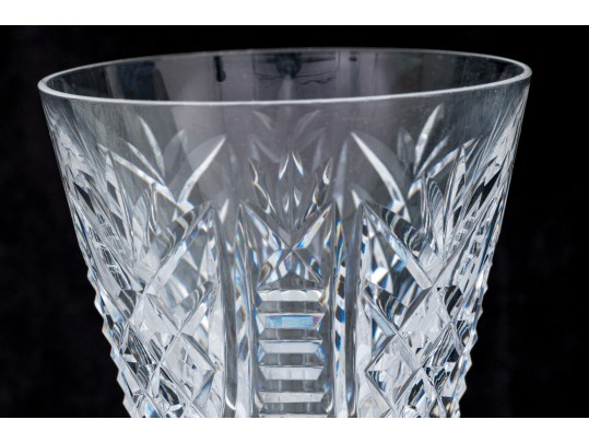 Set Of Five Waterford Clare White Wine Glasses