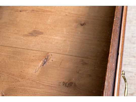 Queen Anne Cherrywood Chest On Frame, The Case Pennsylvania, Circa 1780