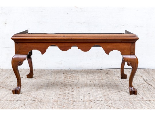 Queen Anne Cherrywood Chest On Frame, The Case Pennsylvania, Circa 1780