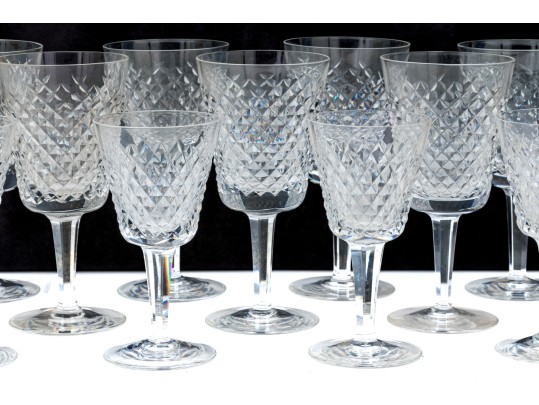 Partial Sets Of Waterford Crystal Stemware- 