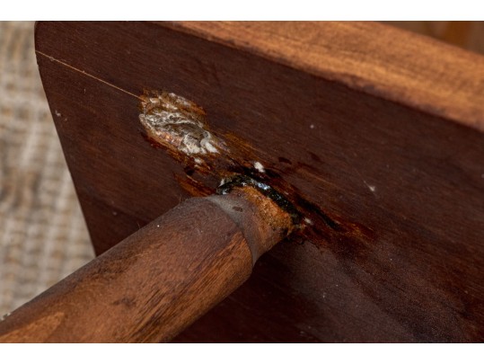 Provincial Birchwood Ladder-Back Youth's Rocker, American, Late 19th/Early 20th Century