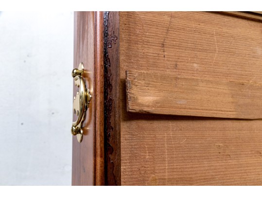 Queen Anne Cherrywood Chest On Frame, The Case Pennsylvania, Circa 1780
