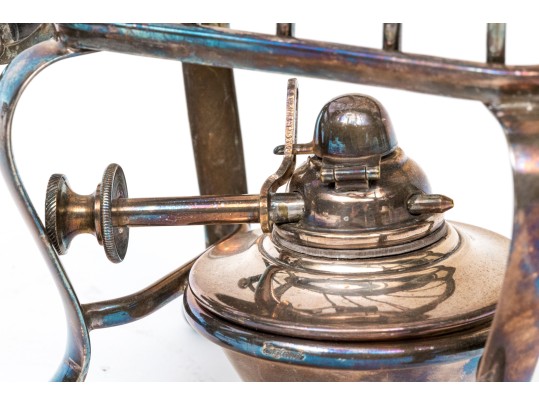 Two Antique Silverplate Table Wares