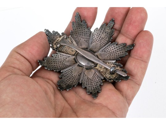 Fabulous Vintage Order Of St. Sava Decoration, With WWII Badge