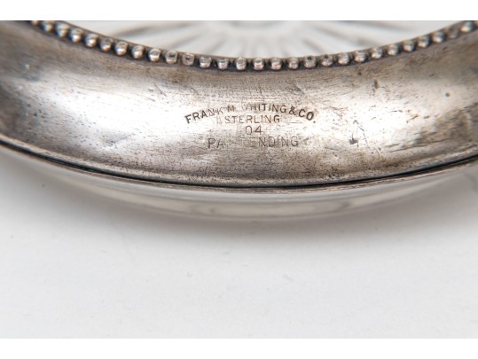 Collection Of Antique Sterling Silver Trimmed And Weighted Items 