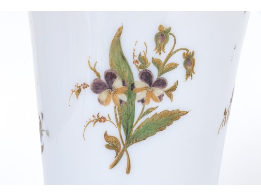 Pair Of Antique Decorated 16