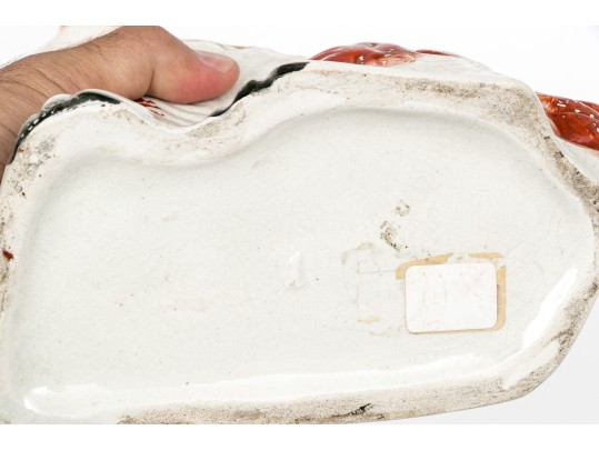 Collection Of Three Staffordshire Dog Figures