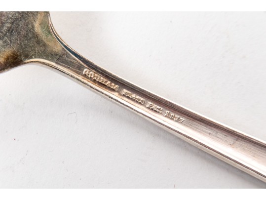 Vintage Gorham Partial Silverplate Flatware Service, Cased