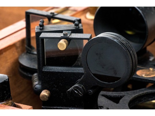 Vintage Henry Hughes & Son Ltd. London, Huson, The Sextant No. 31246 