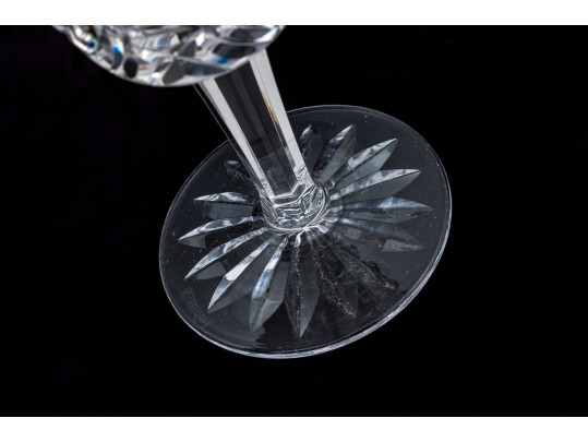 Set Of Five Waterford Clare White Wine Glasses