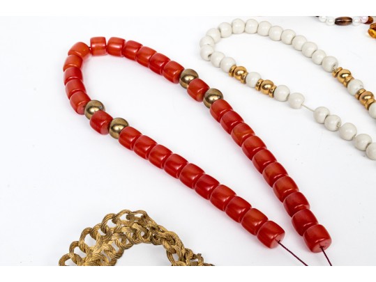 Large Collection Of Vintage Costume Jewelry And Accessories