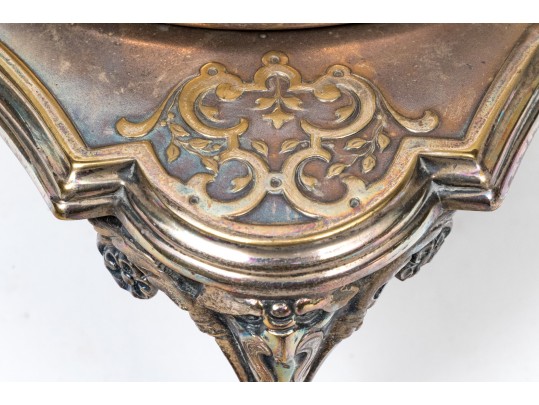 Two Antique Silverplate Table Wares