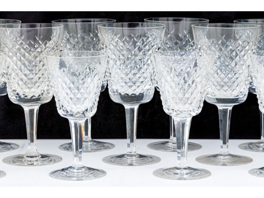 Partial Sets Of Waterford Crystal Stemware- 