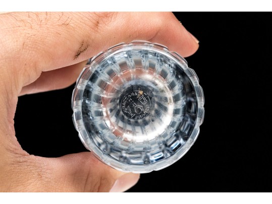 Two Baccarat Cylindrical Flower Vases