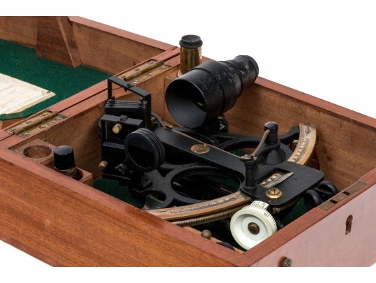 Vintage Henry Hughes & Son Ltd. London, Huson, The Sextant No. 31246 