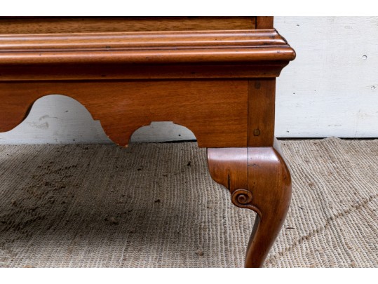 Queen Anne Cherrywood Chest On Frame, The Case Pennsylvania, Circa 1780