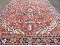 Antique Persian Heriz, Ca. 1920-1940, 14’-3” X 11’-11”